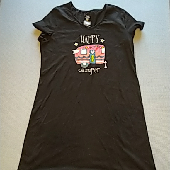 Secret Treasures womens sleep shirt size 6-10 S - Picture 2 of 7